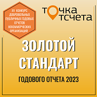 ЗОЛОТОЙ стандарт годового отчета 2023 года